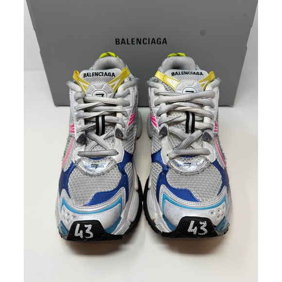 Balenciaga Runner Sneaker Multicolor New Season Size 10 US 43 EU - Picture 2 of 9